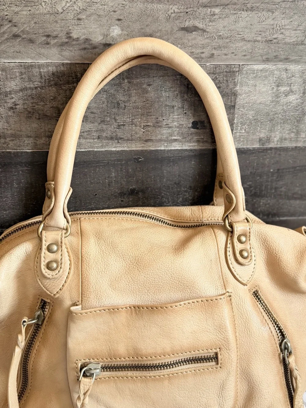 Free People BABY Emerson Handbag In Italian Straw - Picture 5 of 13